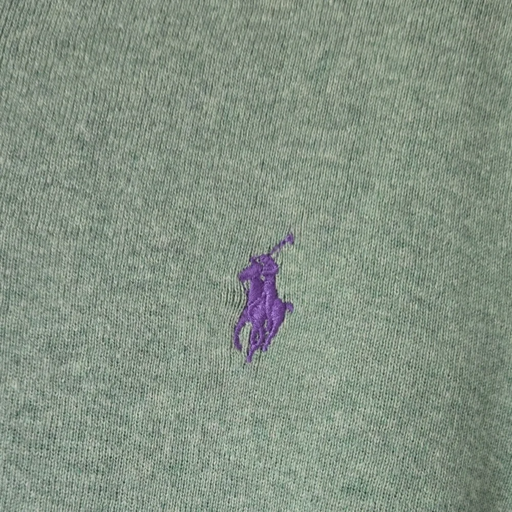 Polo by Ralph Lauren Men's Mint V-Neck Sweater 100% Pima Cotton Size L